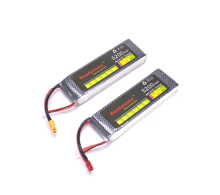 A Level 11.1V 5200mAh 3S 35C Li-po Battery energy sources Multi-rotor helicopter XT60 / T Plug Connector