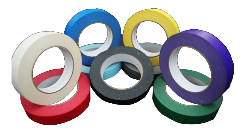 
High temp self adhesive automotive car paint masking tape 