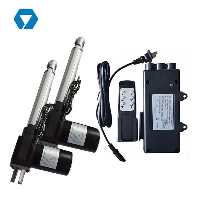 600mm stroke Push pull DC motor Medical hospital bed linear actuator 24v