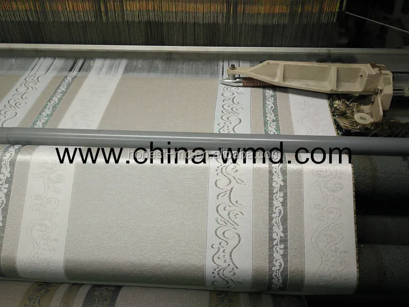 Qingdao air jet jacquard loom weaves good quality fabric machine
