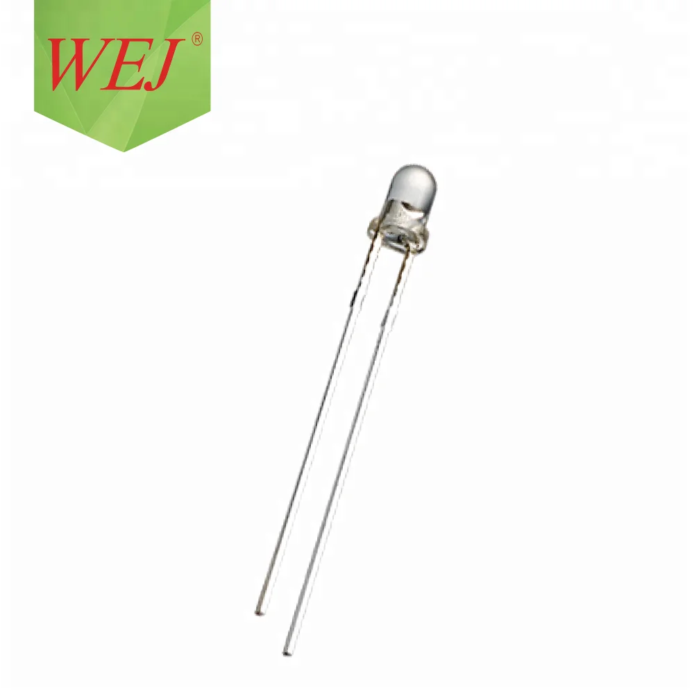 Factory price high quality Hot Sale Through Hole long lifespan 940nm 50mA 3mm 5mm Infrared IR Round Dip Led (1600388859942)