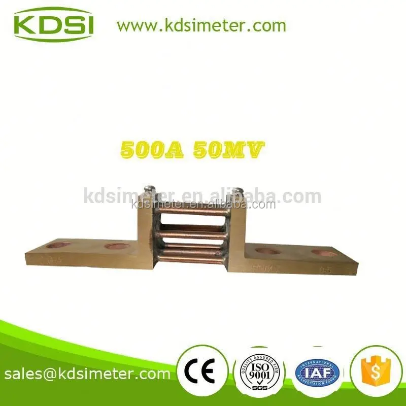 Шунта мв 500A dc амперметр шунт