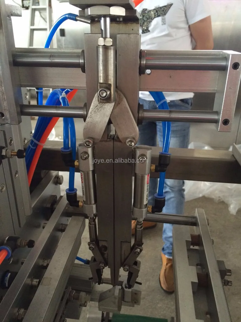 JK-300 корм Горизонтальные одной станции готовых сумка упаковочная машина