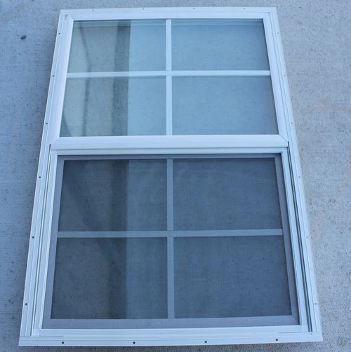 Minglei cheap aluminum double glazed windows for sheds and barns