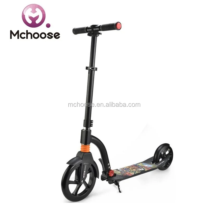 Sale 230mm 2 Big Wheel Kick Adult Foot Bike Scooter