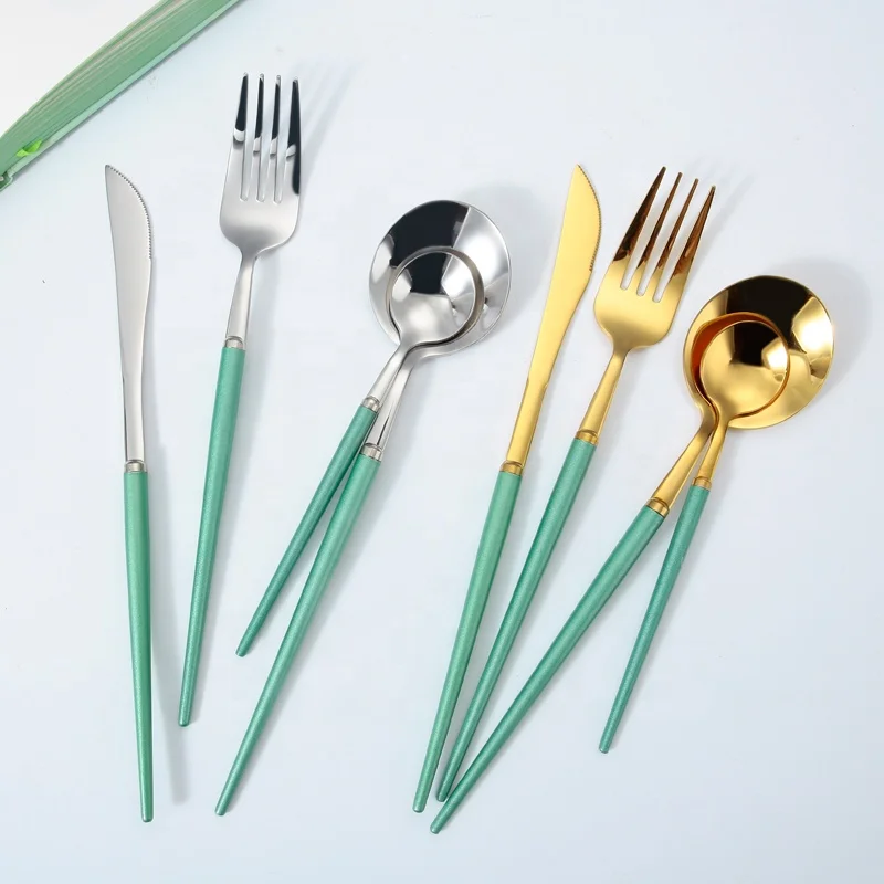  Набор ножей из нержавеющей стали столовая ложка вилка столовые приборы элегантные Португалия набор столовых приборов
