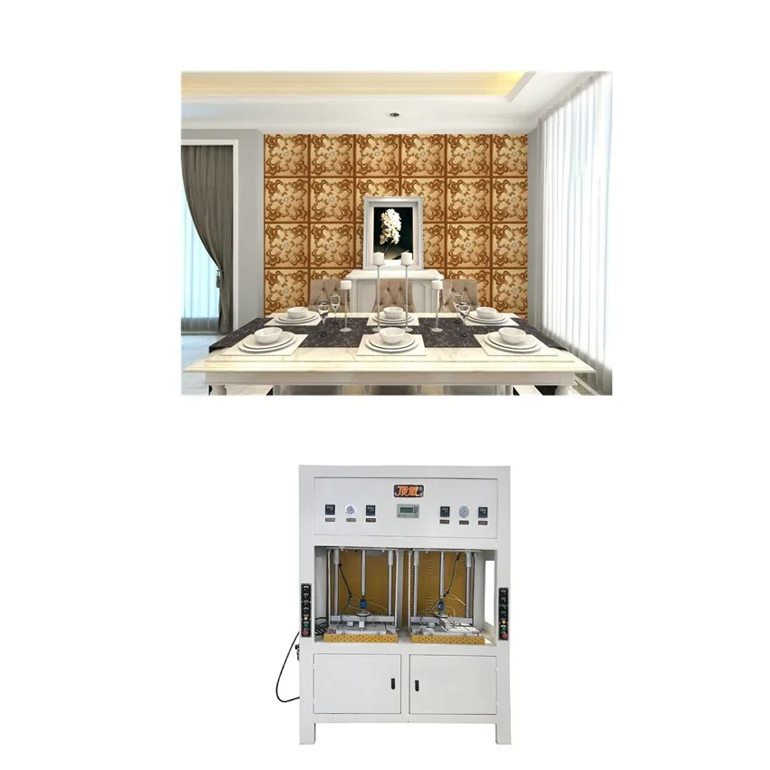 3d leather wall panel machine equipment for Egypt