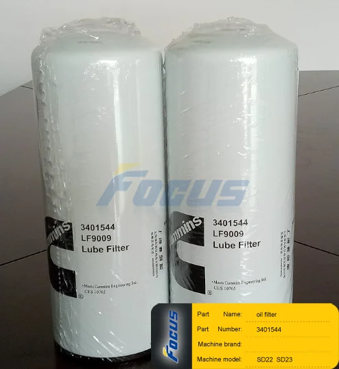 Shantui Bulldozer Spare Parts SD22 Oil Filter 3401544