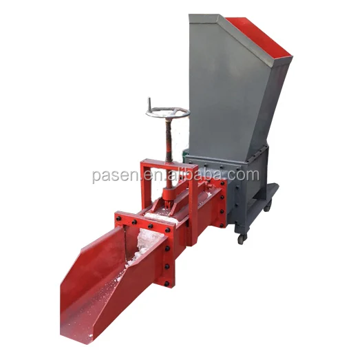 China supplier PE PP plastic shreeding pelletizing machinery, EPS foam recycling hot melting machine