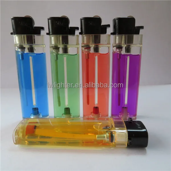 Refill Transparent Gas Lighter With ISO9001