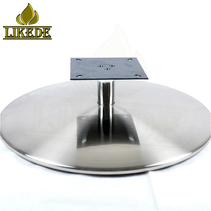 Hot sale metal sofa leg round chair base metal chrome chair base with swivel mechanism