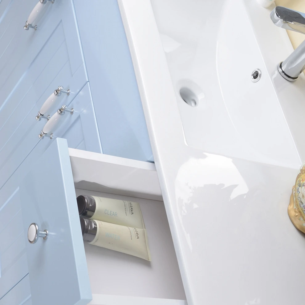 Factory supply Royal Luxury Italian Mid Century Gold And Classic Bath Used Double Vanity Bathroom bath vanity