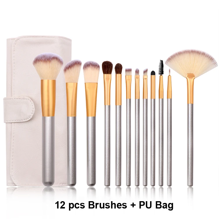 12/18/24 pcs Makeup Brushes Foundation Eyebrow Makeup Brush Kit