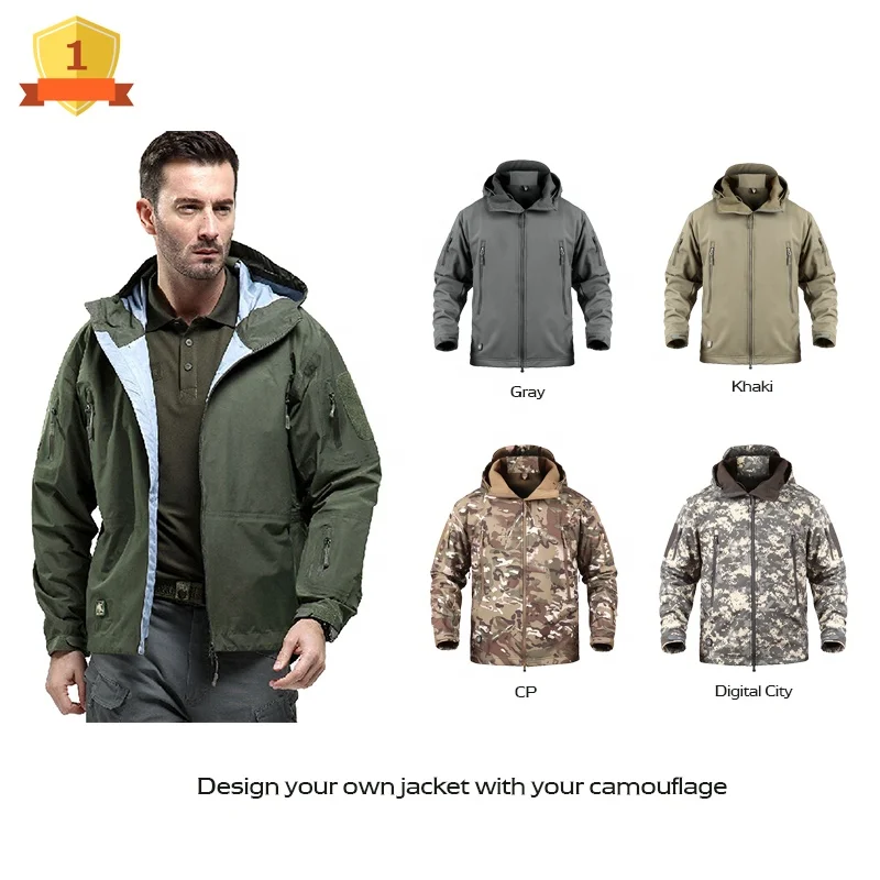 Hubei Yalida tactical jacket windbreaker jacket for men windproof jacket for men