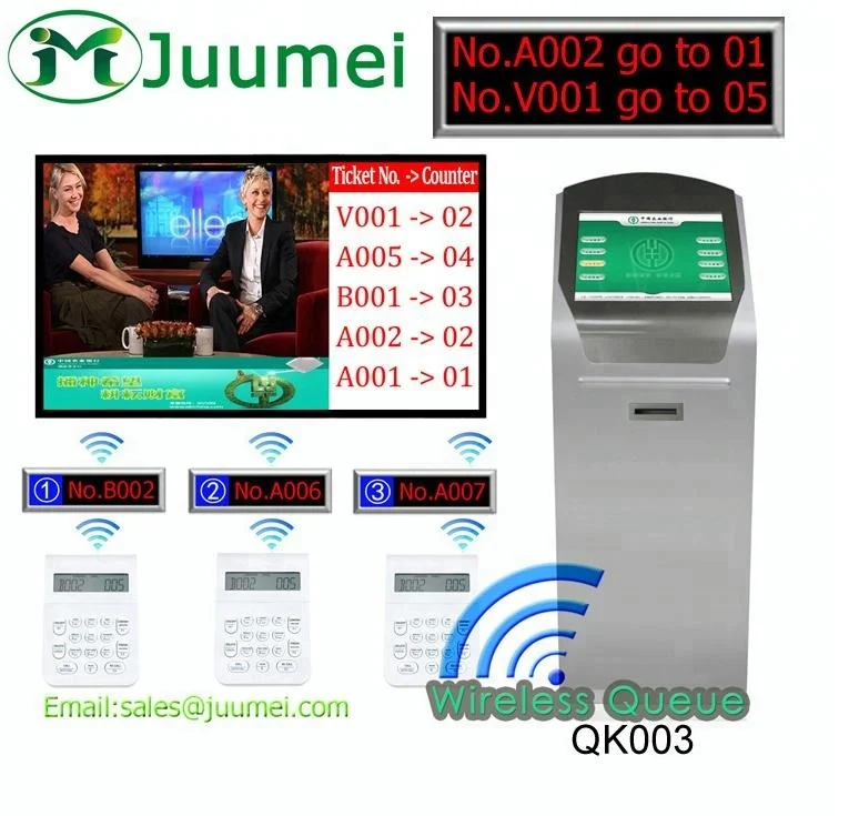 Juumei Wireless Automatic Queuing Machine