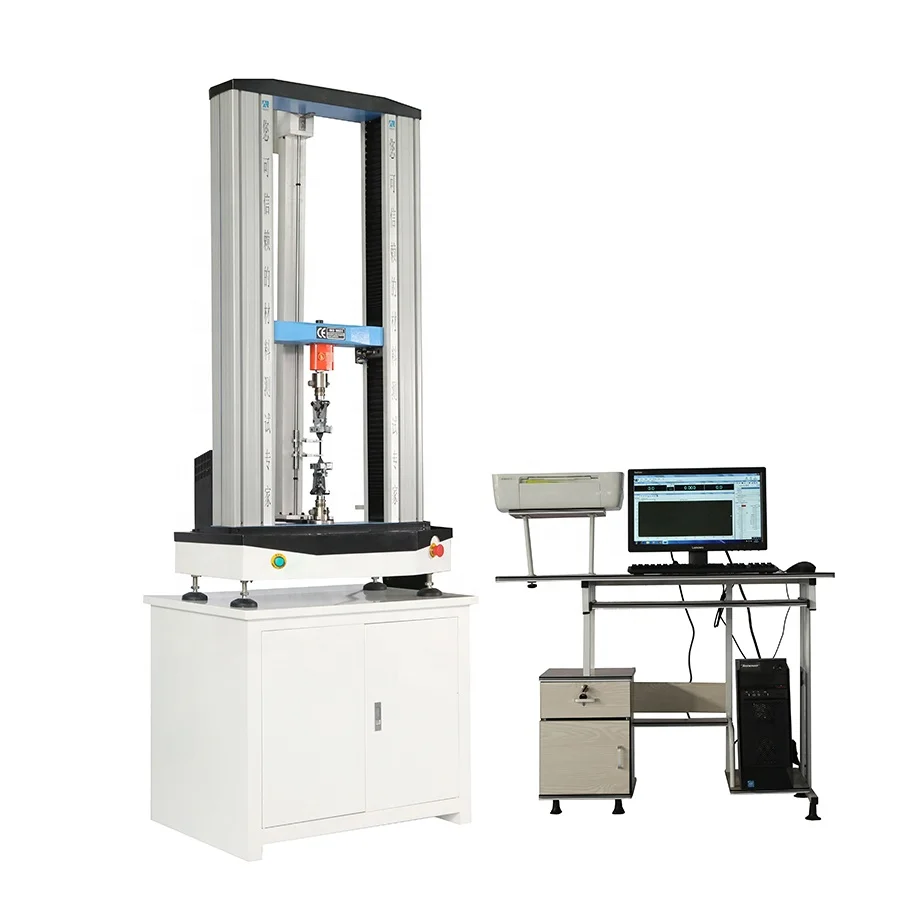 Computer Controlled 5KN 10KN 20KN Electronic Universal Rubber Tensile Strength Tester Rubber Tensile Strength Test Machine