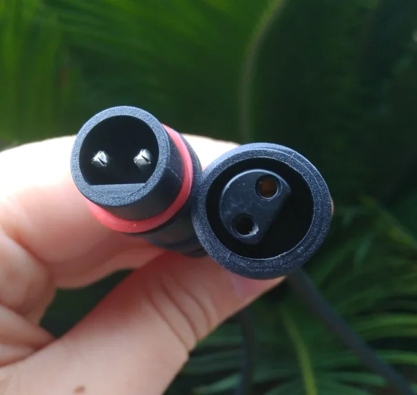 Лидер продаж 2 pin M16 водонепроницаемый мужской и женский разъем Электрический провод