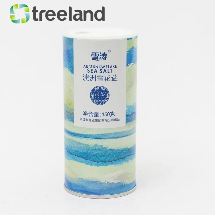 Salt Cans Spice Packaging Paper Tube Condiment Canister