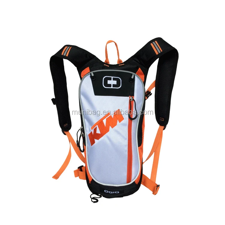 
Cycling Hydration Backpack with Helmet Net Chest Waist Strap 