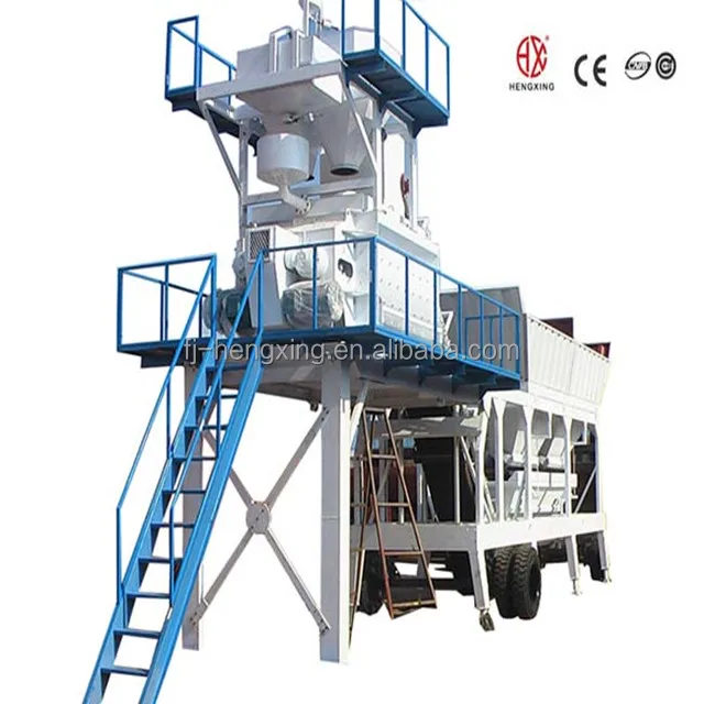 35m3 concrete batching plant YHZS series mobile concrete batching plant with higher stability for road works