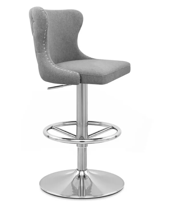 Коммерческий бархатный стул из искусственной кожи с высокой спинкой