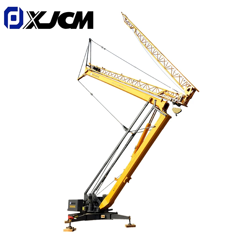 Construction Building Lift 3 Ton Mini Folding Tower Crane CE Provided Tower Crane Spare Parts Bearing Self Erecting Tower Crane