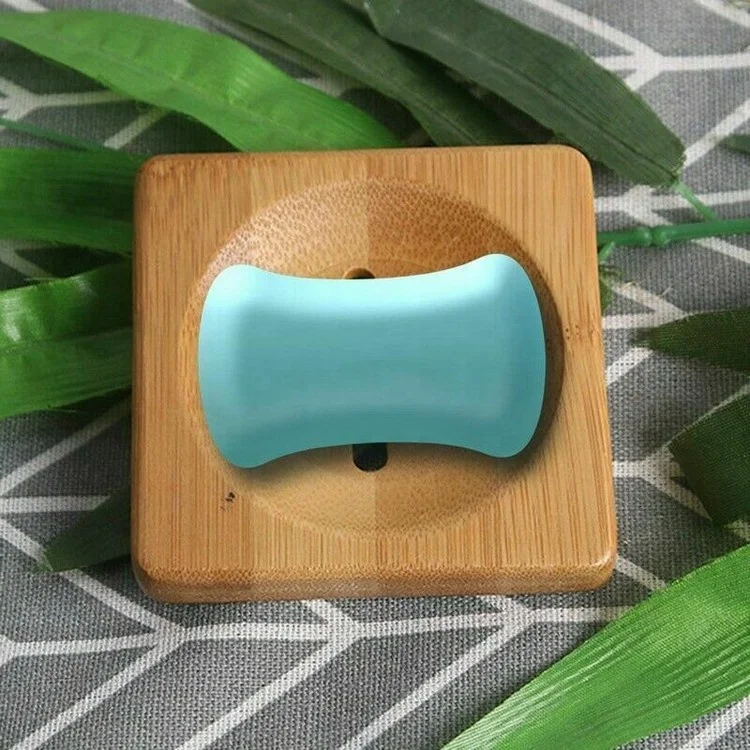 2023 Hot Home Decor Best Sellers Wooden Bamboo Soap Dish Holder Bar Dish