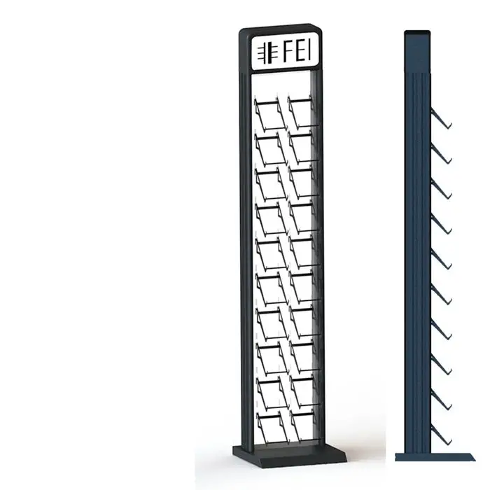 metal simple tile display rack