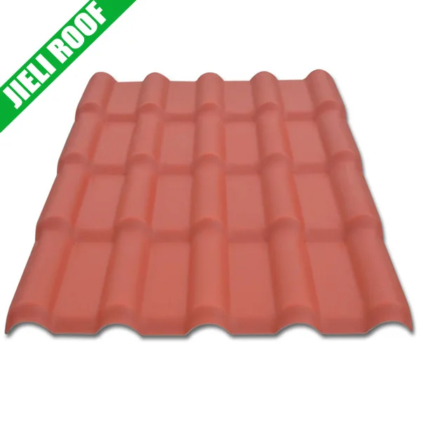 High tensile anti weathering plastic terracotta bamboo roof shingles price
