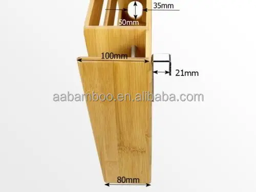 Nightstand Bed Hanging Laptop Bamboo Bedside Shelf