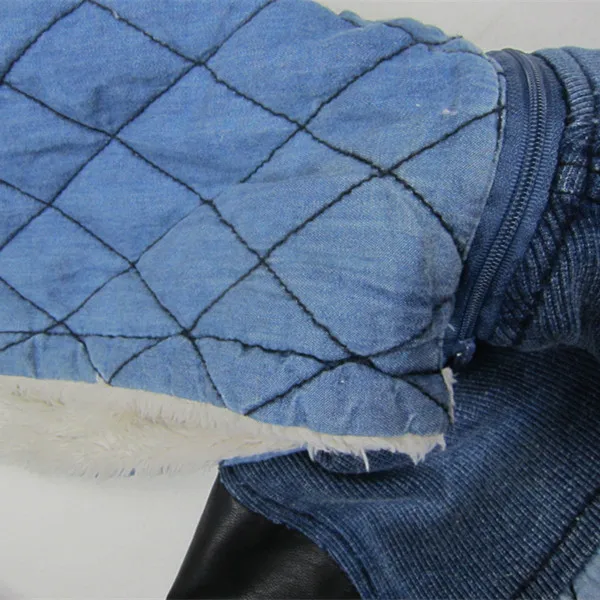 
Wholesale hight quality sherpa cotton denim bomber kids jackets boys 