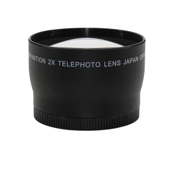 For DSLR camera conversion lens of 2.0x 58mm telephoto lens