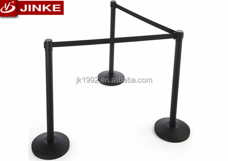 Indoor Expandable Safety Barrier Stand Red Carpet Vip Walk Way Poles Crowd Control Barricade Q Manager Belt Post Stanchions