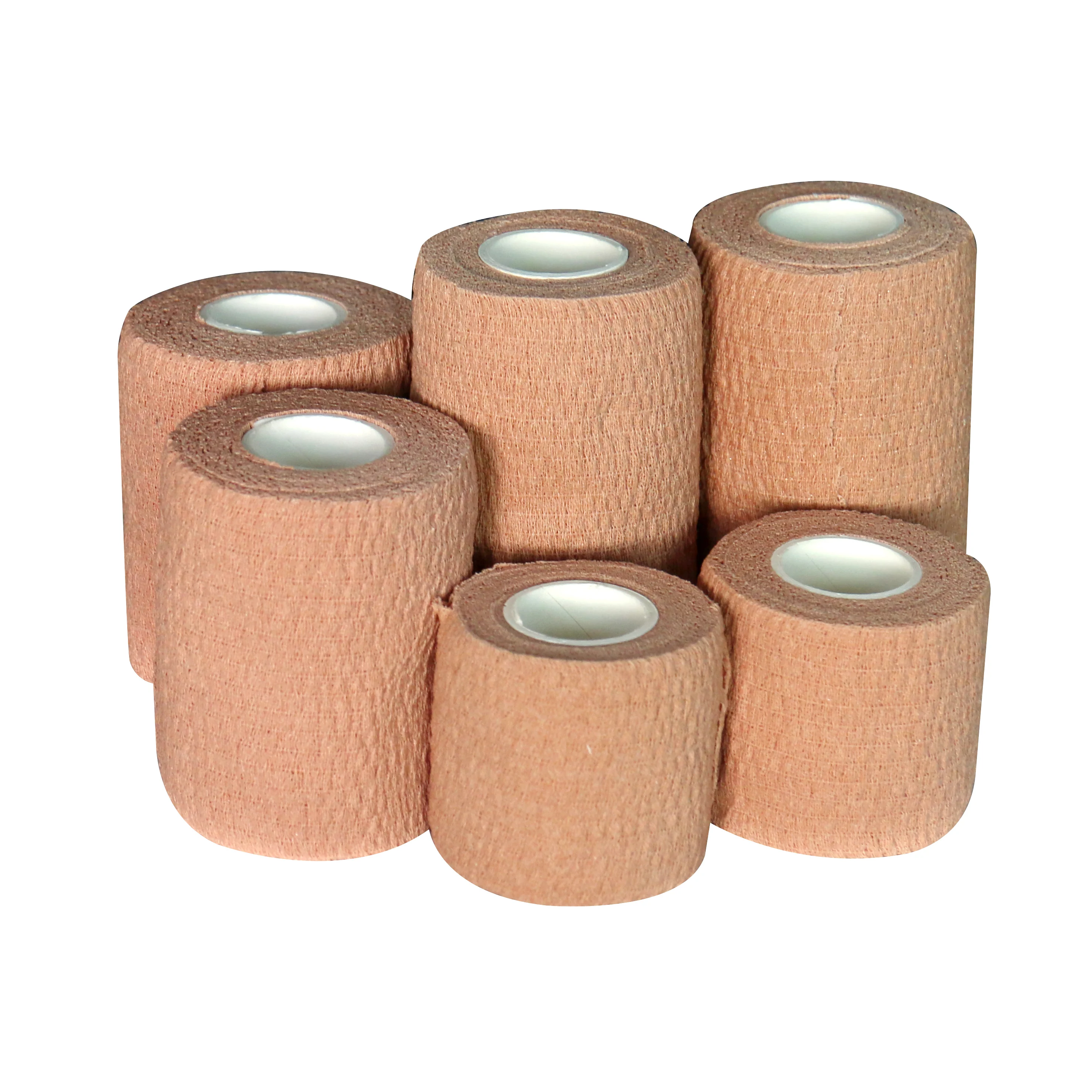 colorful non-woven cohesive bandage Athletic Self Adherent Multi Wrap