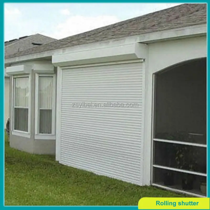 High quality Anti-wind Aluminum Rolling Shutter Window