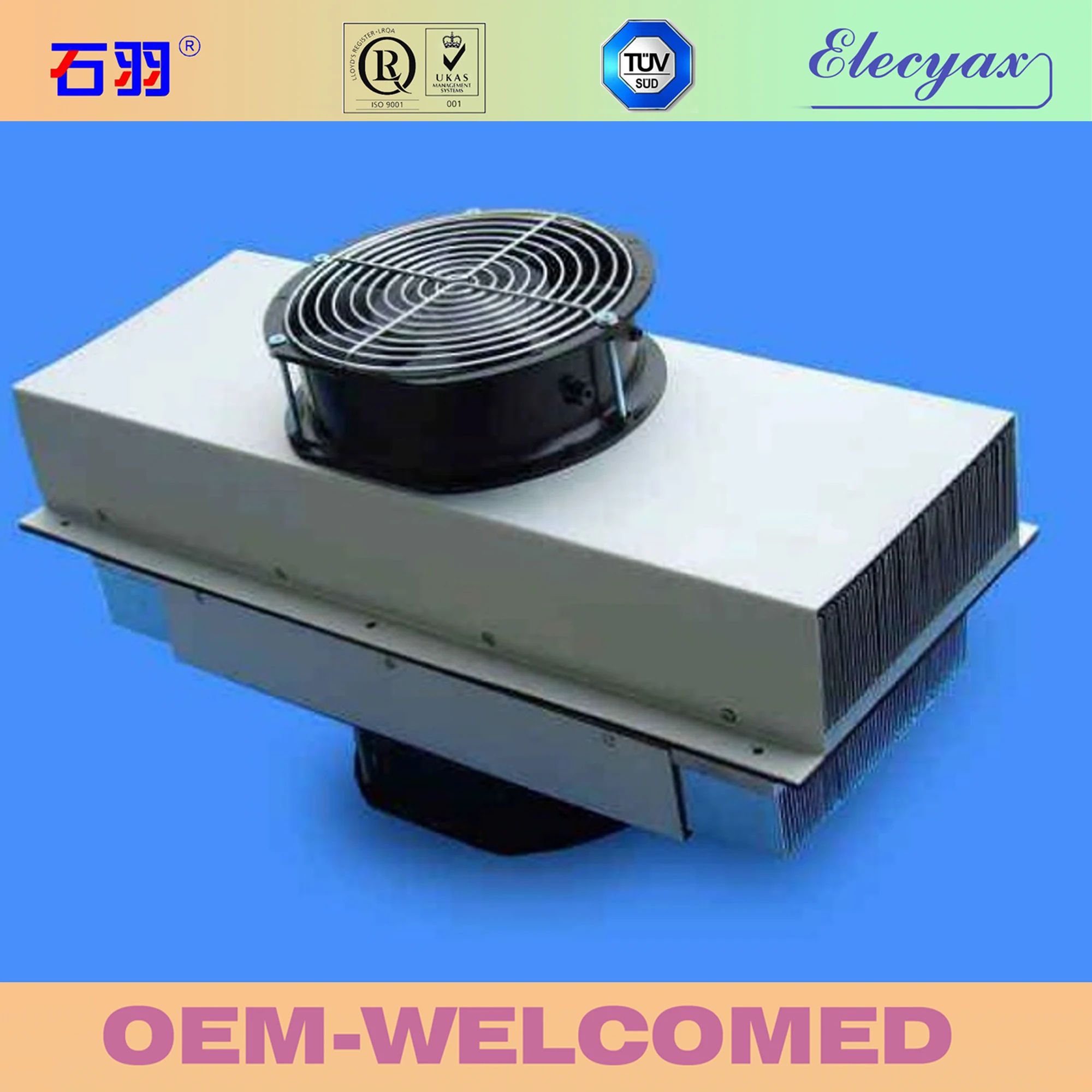 400W peltier thermoelectric cooler industrial air conditioner for outdoor cabinet AC-TEC-FF400