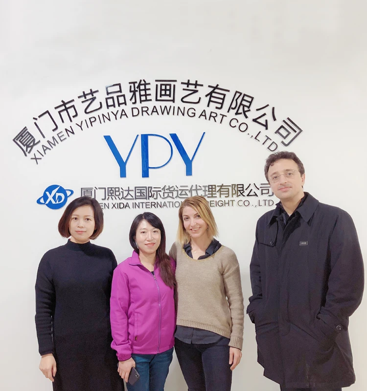 Beautiful green  plant  arts oil painting canvas  wall art  for home decor made in China