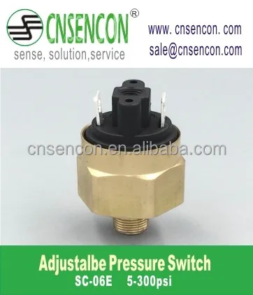 high pressure switch adjustable Pressure Switch SC-06EH CNSENCON Piston Pressure Switch