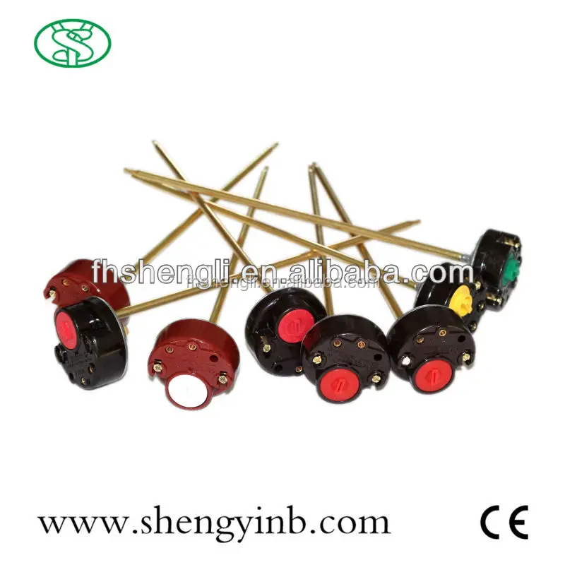 thermostat for electric water heater heating elements