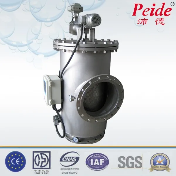Electric Suction Self Cleaning Filter for Water Purification