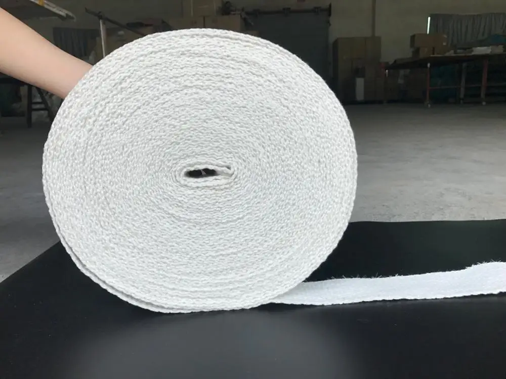 Ceramic Fiber Tape Aluminum Silicate Fiber Tape Fiberglass filament tape