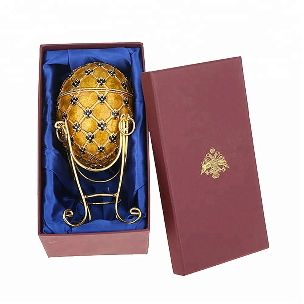 Coronation Egg Box Faberge Egg Jewelry Boxes/Trinket Boxes Classic Design