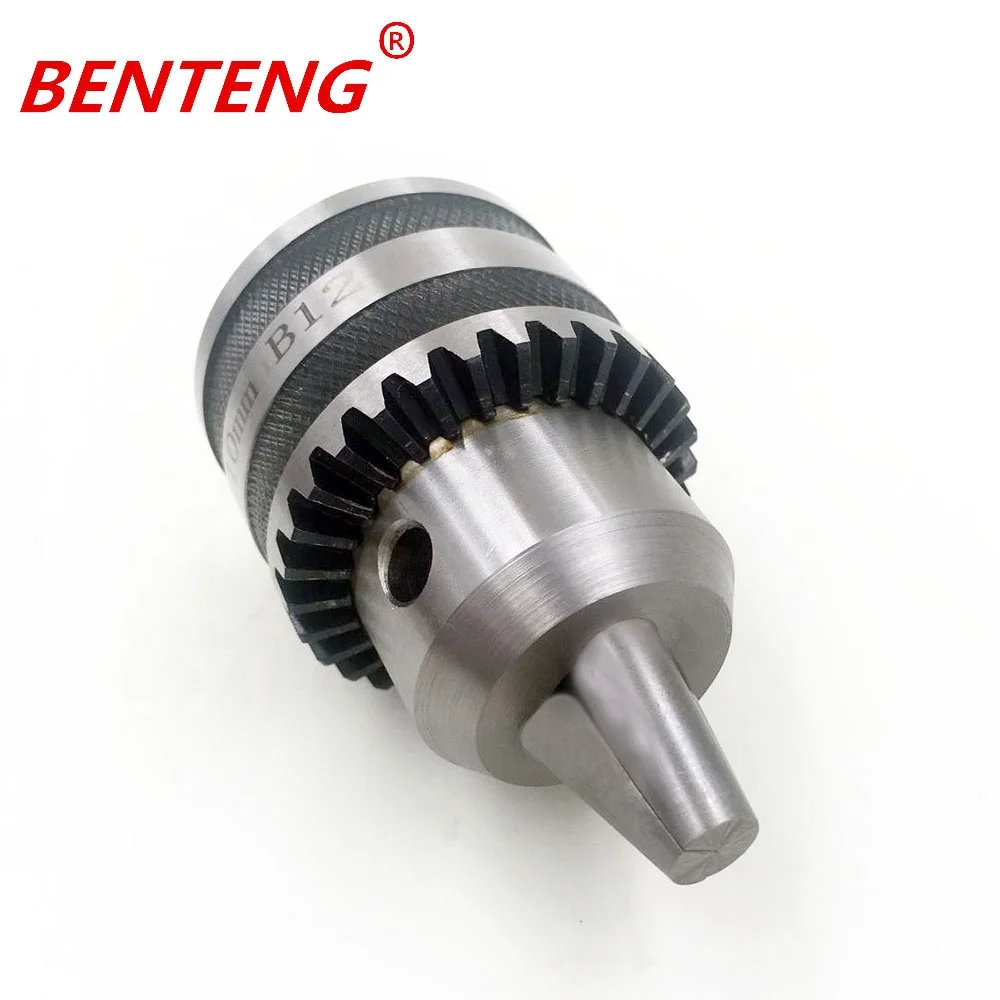 Carbon Steel Mini Lathe Drill Chuck Jacobs With Key