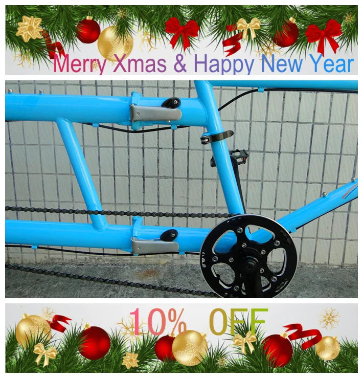 
20inch two seat tandem folding bike7speed leisure sightseeing bicycle for two people 