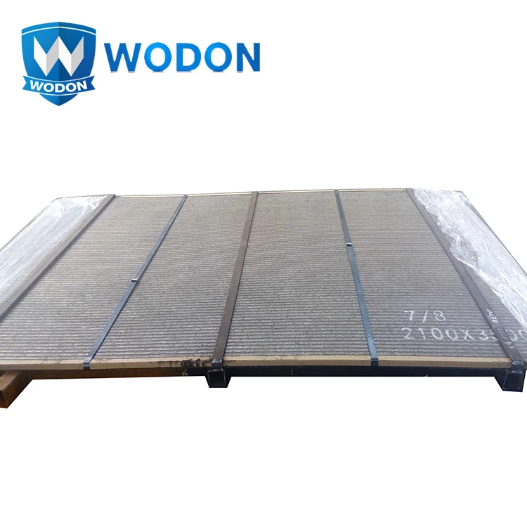 China factory chromium wear resistant steel plates grab bucket wear resistant liner