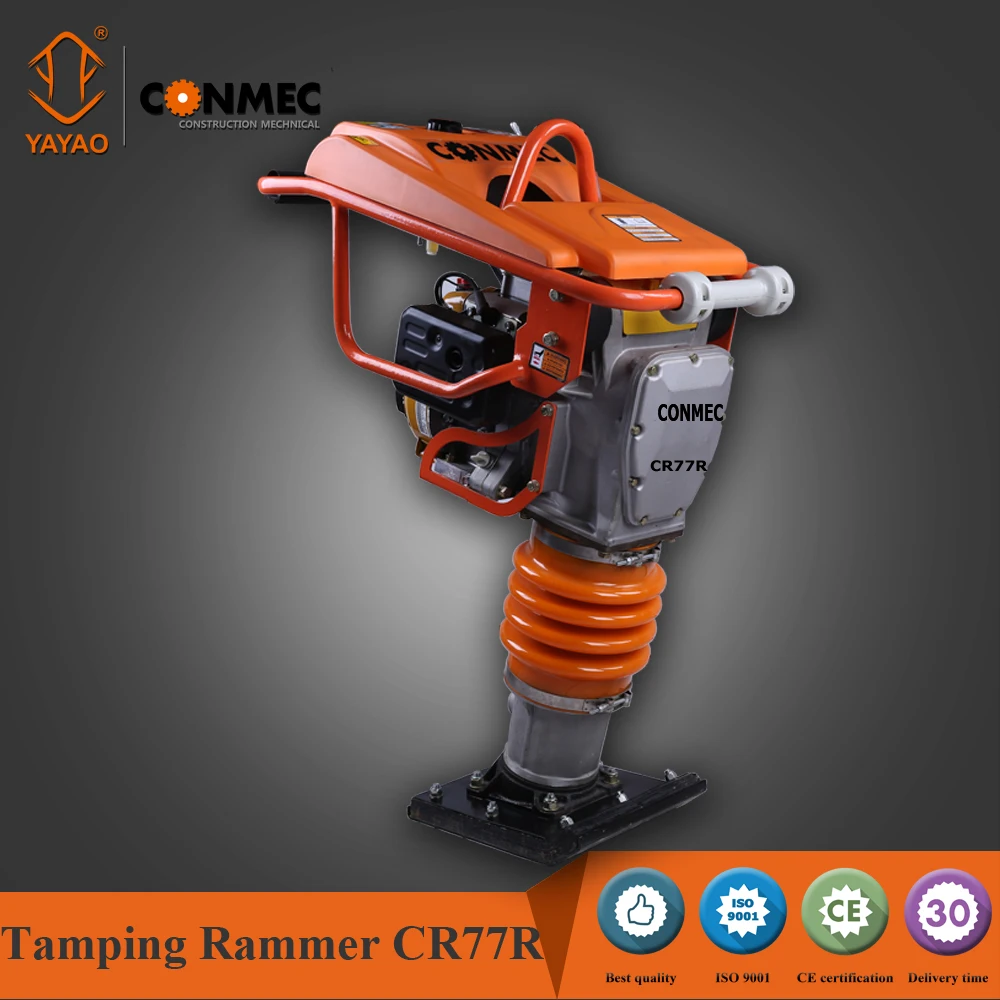 factory price 3.0KW/4.0HP robin engine EH12 compactor tamper rammer for road construction
