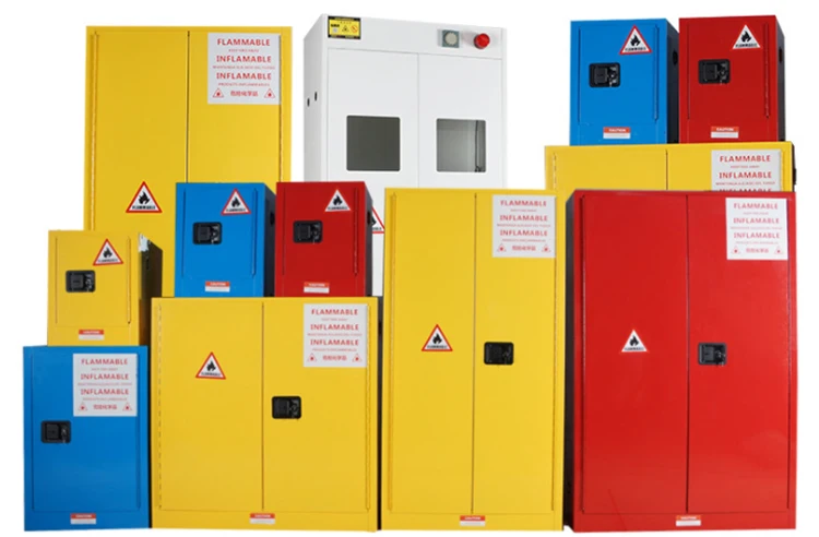 
physics lab chemical safety storage gas cylinder cabinet for flammable liquid 