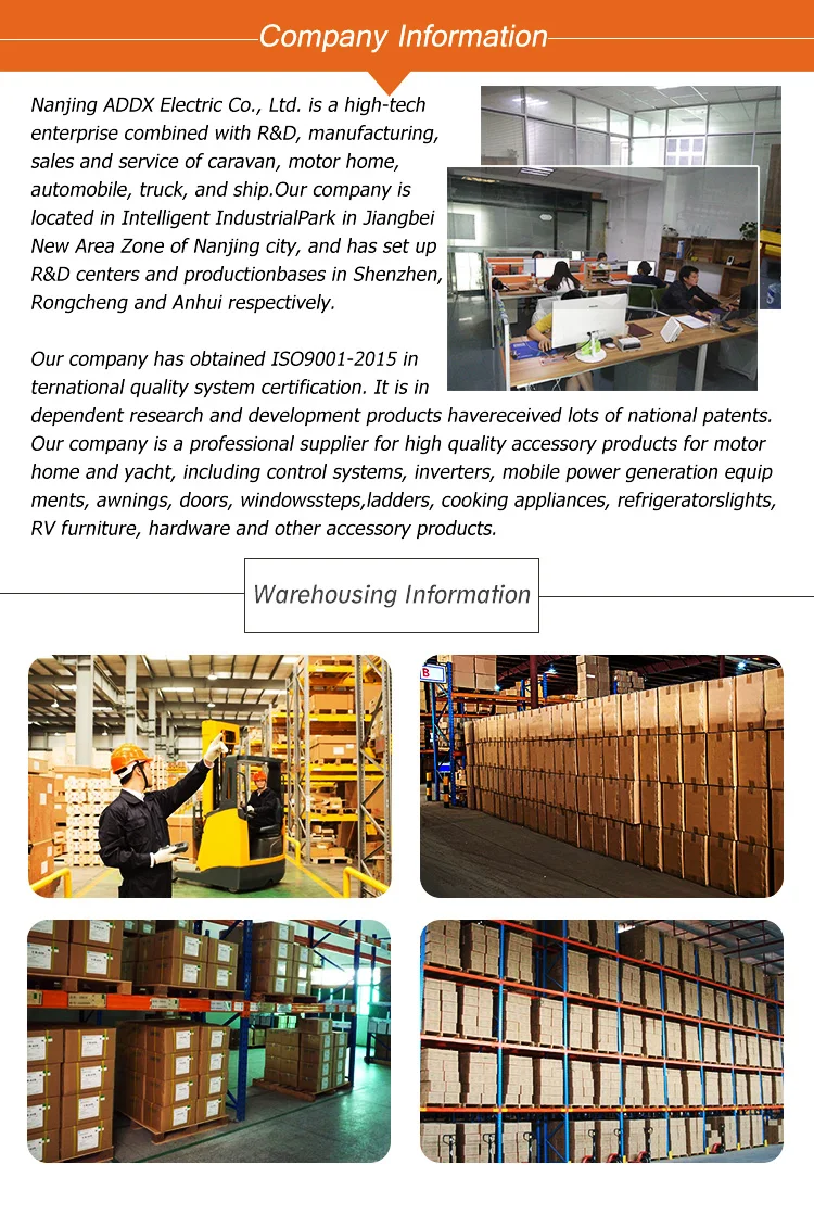 
Wall Mounted RV Awnings Power Side Awnings for Trailer Motorhome 