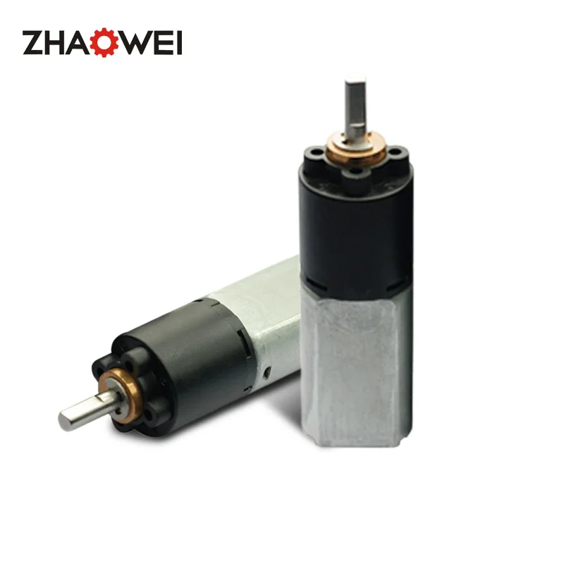 zhaowei custom Ratio 24:1 20mm micro brush geared motors with high precision plastic gearbox for Intelligent window system