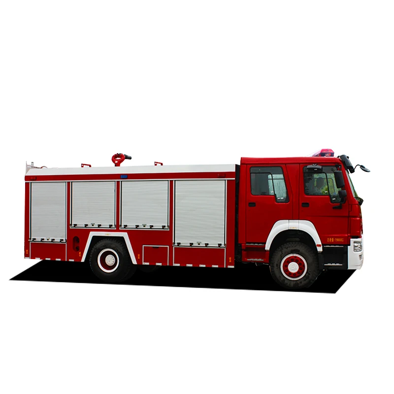 
HOWO standard fire truck dimensions 8cbm fire fighting equipment 